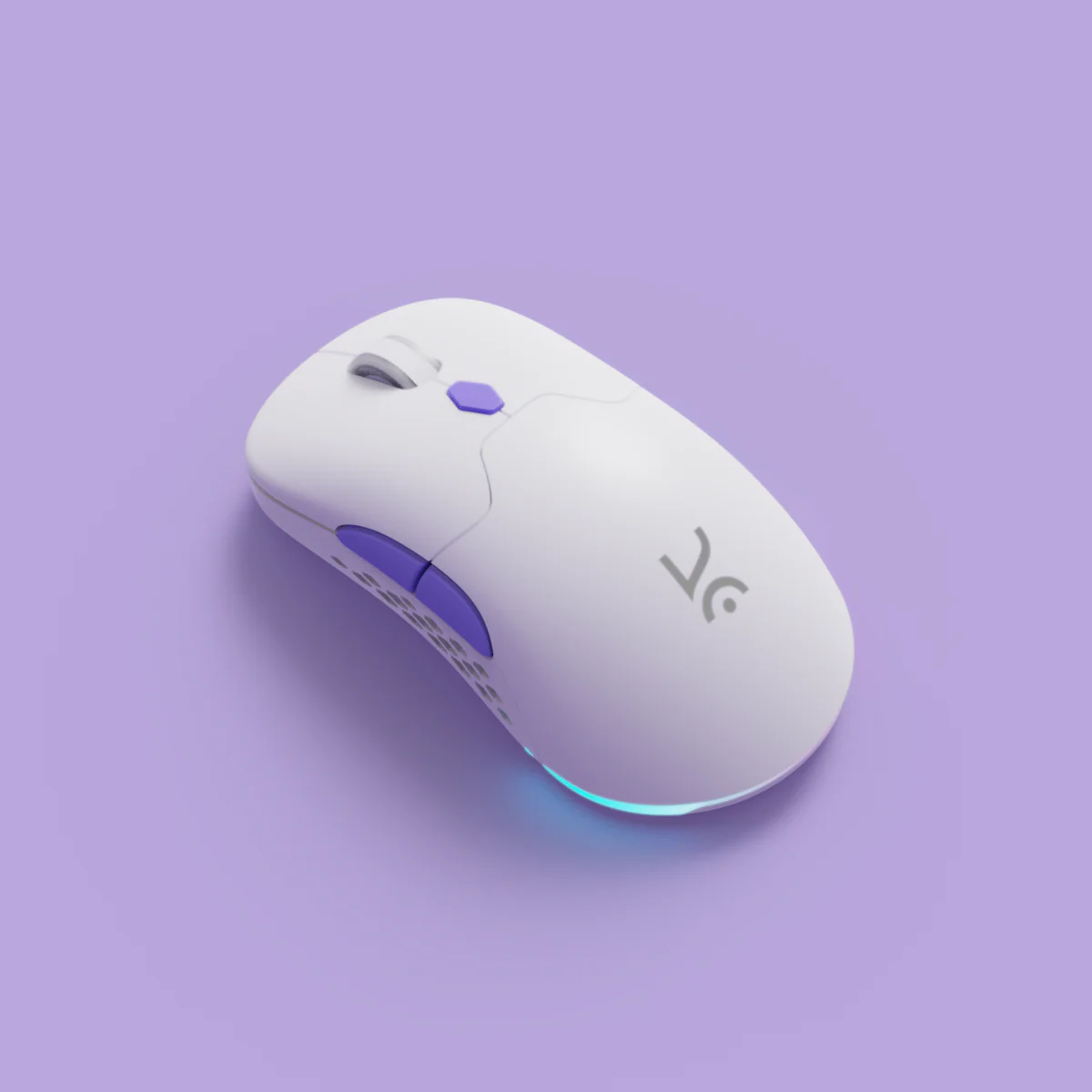 Chimera V2 White Wireless Gaming Mouse - Image 4