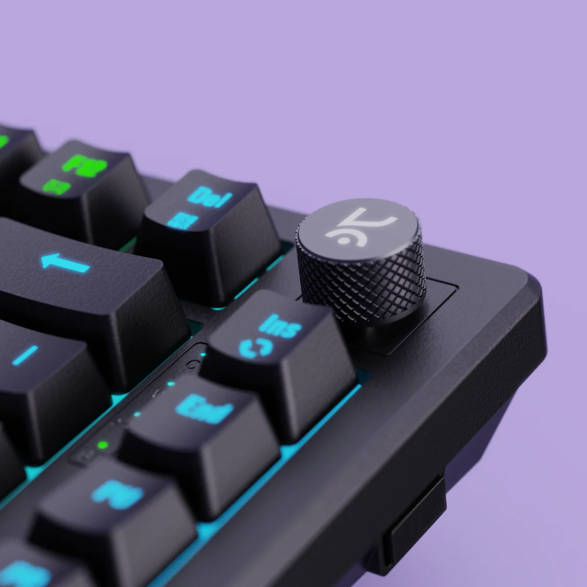 Hive75 All Black RGB Wired Gaming Keyboard - Image 6