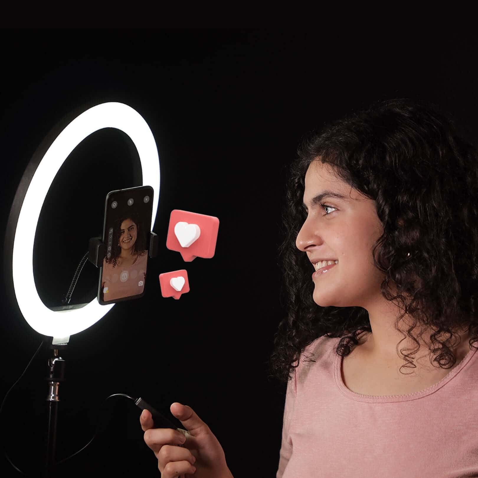 Halo 12" Premium Selfie Ring Light - Image 3