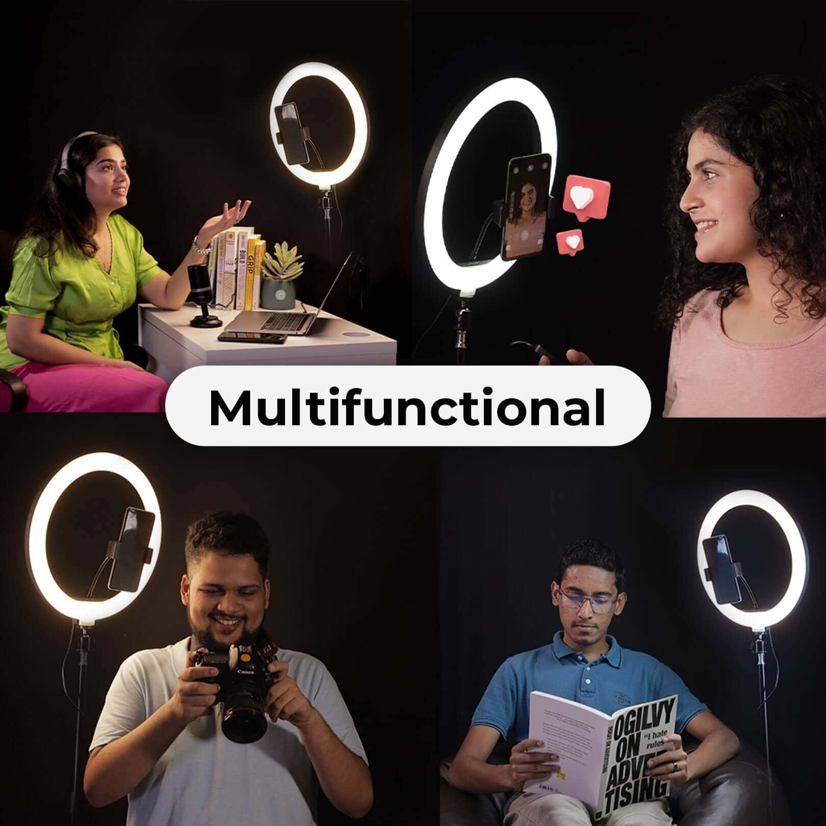 Halo 12" Premium Selfie Ring Light - Image 4