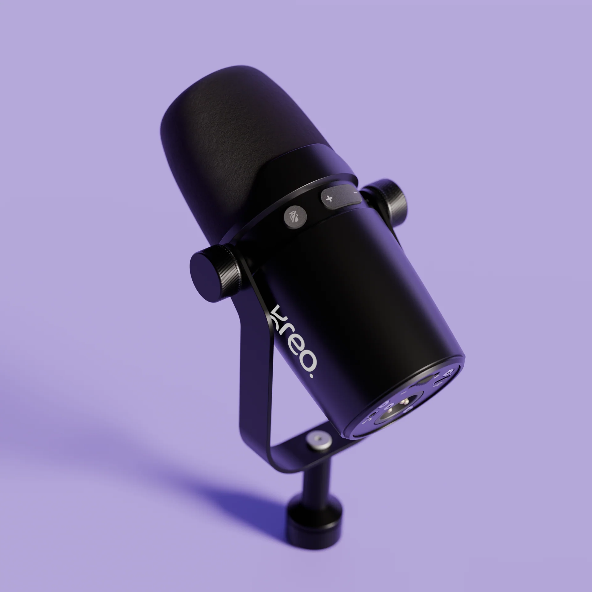 Kast Black Dynamic Mic + Rod Pro Boom Arm Combo - Image 2
