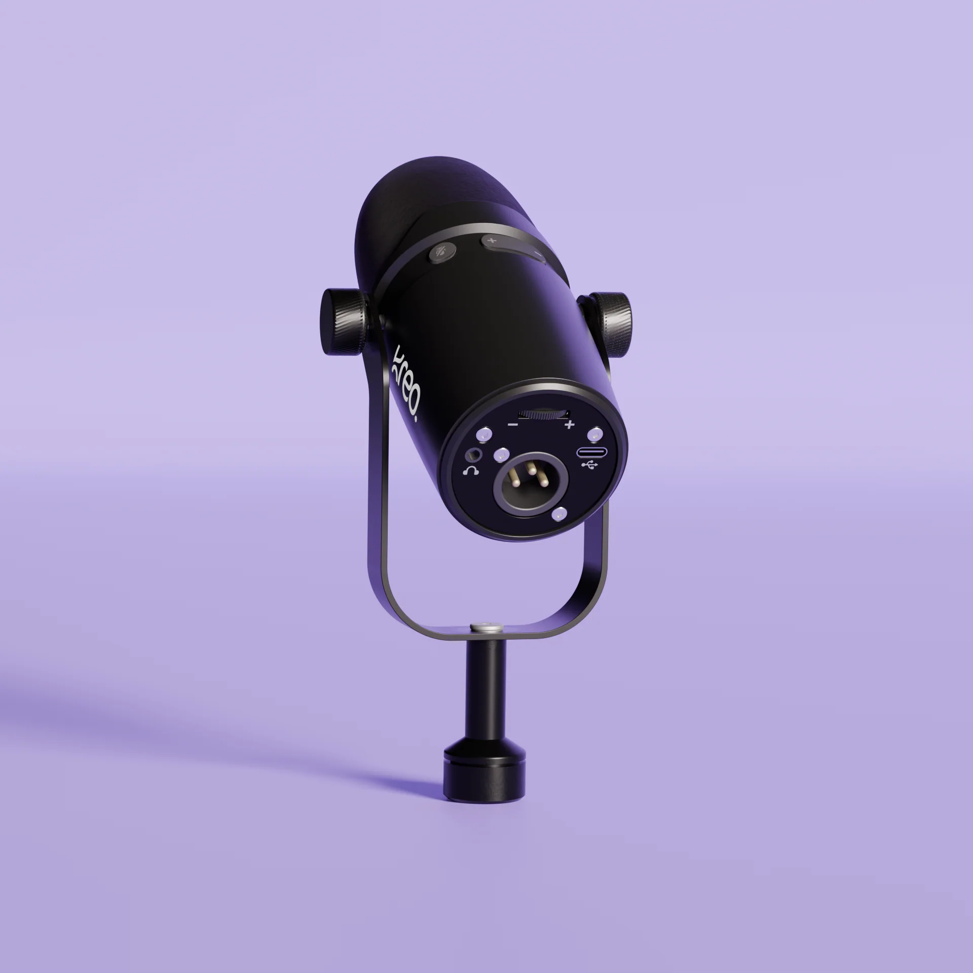 Kast Black Dynamic Mic + Rod Pro Boom Arm Combo - Image 5
