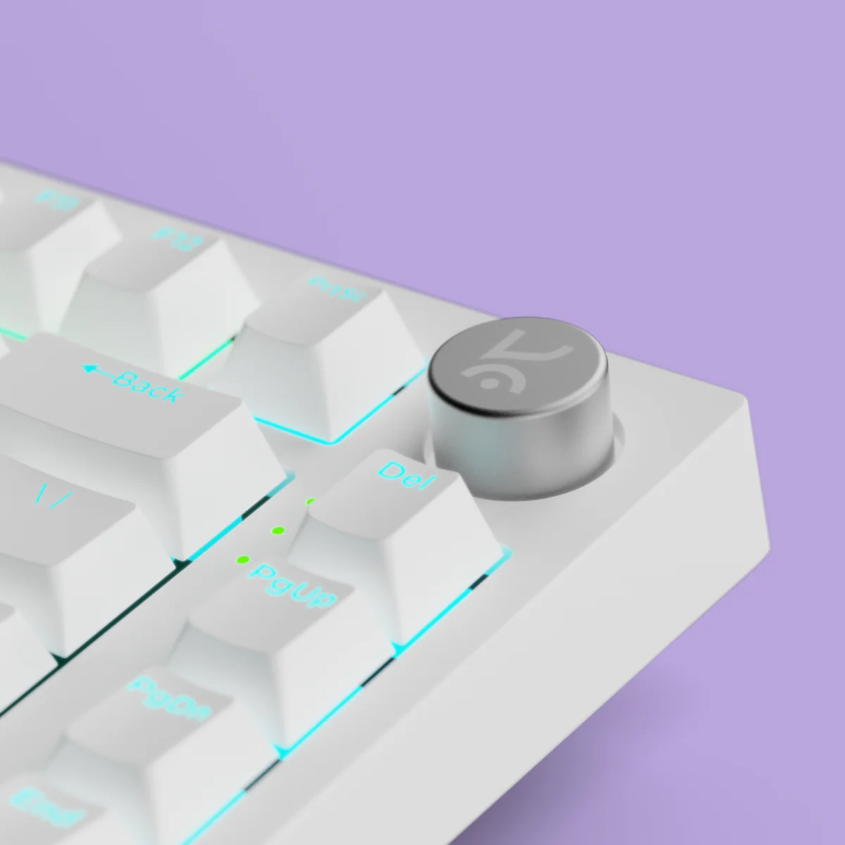 Swarm X All White Wireless Gaming Keyboard - Image 6
